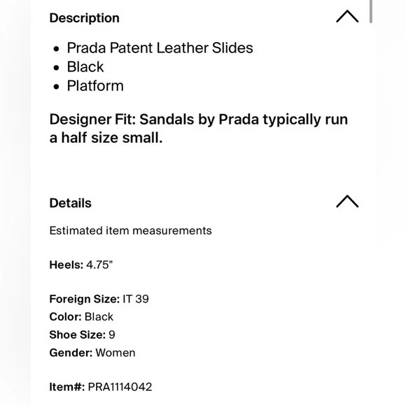 Prada Black Wedge Sandals - Picture 6 of 6